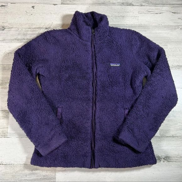 Patagonia Women’s Los Gatos Tempest Purple Fleece Jacket Size Small 25210 - Picture 1 of 7